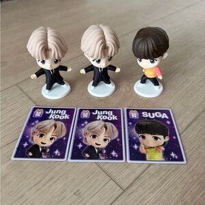 BTS Mcdonald’s Happy Meal Toy Jung Kook and Suga